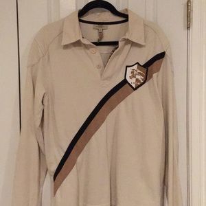 Men’s Long sleeve Burberry London collared shirt